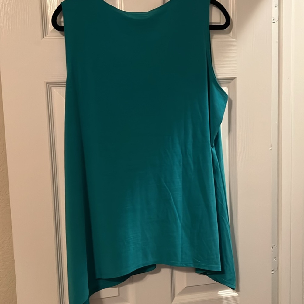 Pretty blue Career top - Picture 3 of 3
